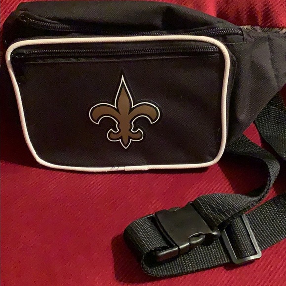 Authentic Unused NFL Saints Fanny Pack - Picture 1 of 13